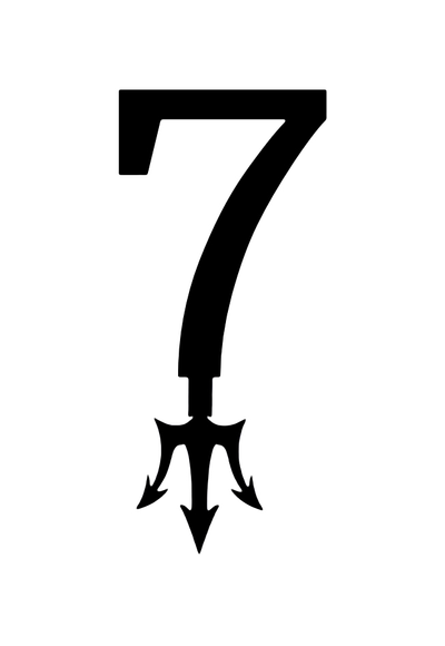 Seven Logo Sticker